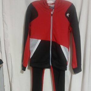 And1 Red and Black Kids Sweatsuit